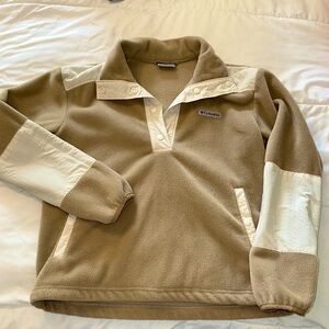 Columbia fleece quater zip